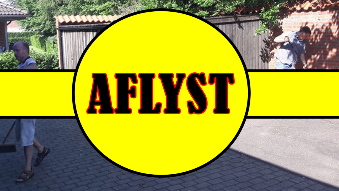 Oprydningsdagen  er aflyst