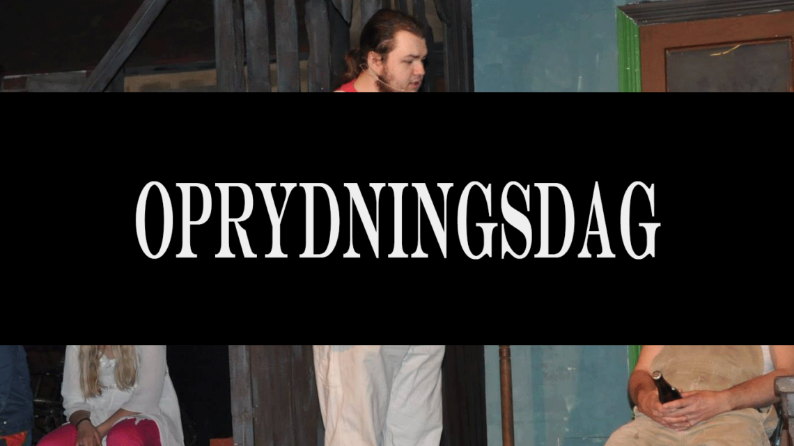 OPRYDNINGSDAG NY DATO